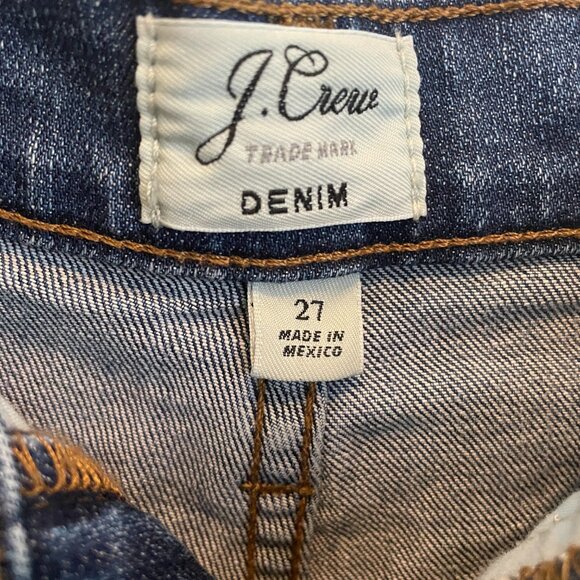 Women's J.CREW High Rise Denim Short in Faded Indigo | Size 27 - Picture 4 of 4